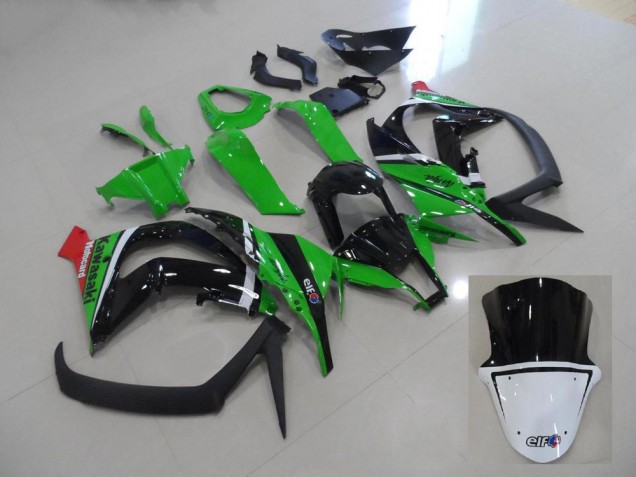 Grün und Schwarz 11-15 ZX10R Motorrad Verkleidungen Grün und Schwarz 11-15 ZX10R Motorrad Verkleidungen