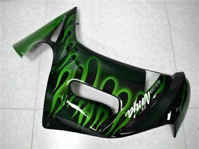 Grüne Flamme 06-08 EX650 Motorrad Verkleidung