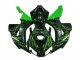 Grüne Flamme Schwarz 06-07 CBR1000RR Motorrad Verkleidung Grüne Flamme Schwarz 06-07 CBR1000RR Motorrad Verkleidung