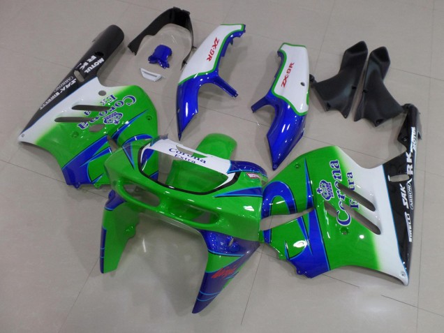 Grüne Korona 94-97 ZX9R Motorrad Verkleidung