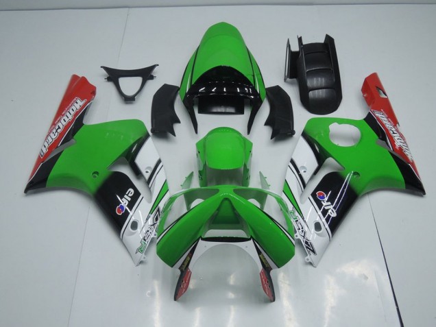Grüne Motocard 03-04 ZX6R Motorrad Verkleidung