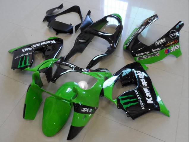 Grünes Monster 00-01 ZX9R Motorrad Verkleidung Grünes Monster 00-01 ZX9R Motorrad Verkleidung