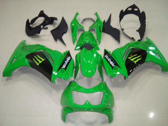 Grünes Monster 08-12 ZX250R Motorrad Verkleidung Grünes Monster 08-12 ZX250R Motorrad Verkleidung