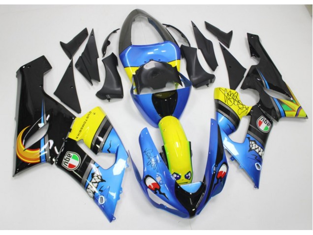Hai 05-06 ZX6R Motorrad Verkleidung Hai 05-06 ZX6R Motorrad Verkleidung