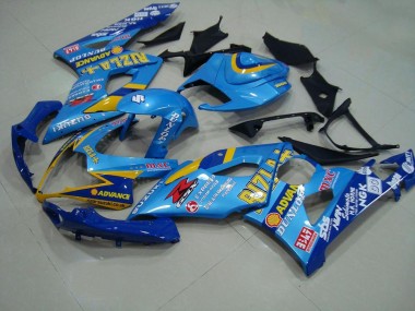 Hell blau Rizla 05-06 GSXR 1000 Motorrad Verkleidung