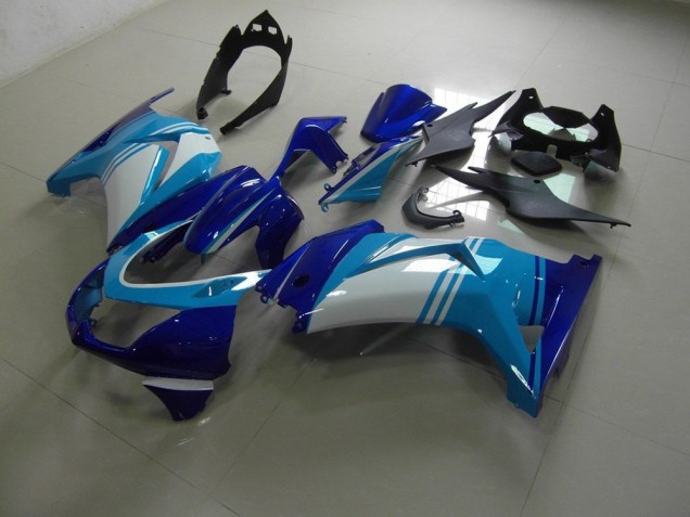 Hell und Dunkelblau 08-12 ZX250R Motorrad Verkleidung Hell und Dunkelblau 08-12 ZX250R Motorrad Verkleidung