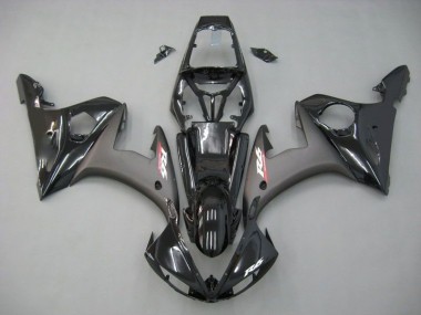 Kontrast Schwarz 03-05 YZF R6 Motorrad Verkleidung