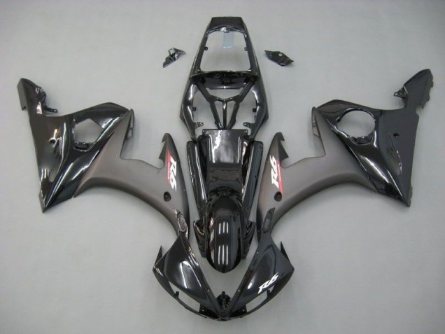 Kontrast Schwarz 03-05 YZF R6 Motorrad Verkleidung Kontrast Schwarz 03-05 YZF R6 Motorrad Verkleidung