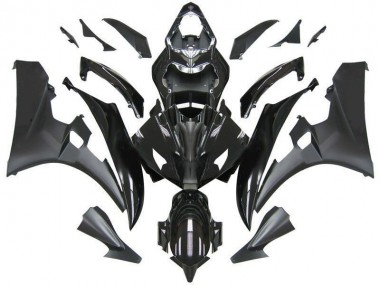 Kontrast Schwarz 06-07 YZF R6 Motorrad Verkleidung