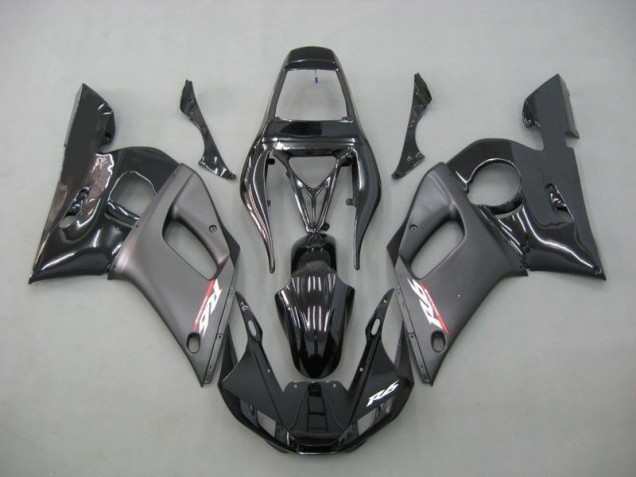 Kontrast Schwarz 98-02 YZF R6 Motorrad Verkleidung Kontrast Schwarz 98-02 YZF R6 Motorrad Verkleidung