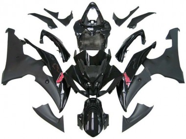 Kontrast Schwarz R6 08-16 YZF R6 Motorrad Verkleidung