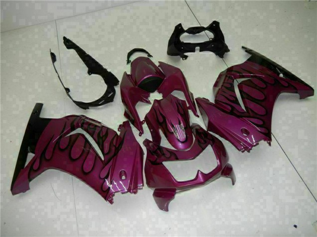 Lila 08-12 EX250 Motorrad Verkleidung Lila 08-12 EX250 Motorrad Verkleidung