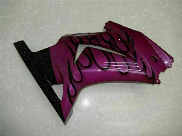 Lila 08-12 EX250 Motorrad Verkleidung Lila 08-12 EX250 Motorrad Verkleidung