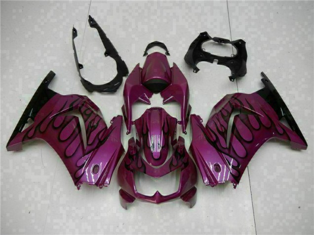 Lila 08-12 EX250 Motorrad Verkleidung Lila 08-12 EX250 Motorrad Verkleidung