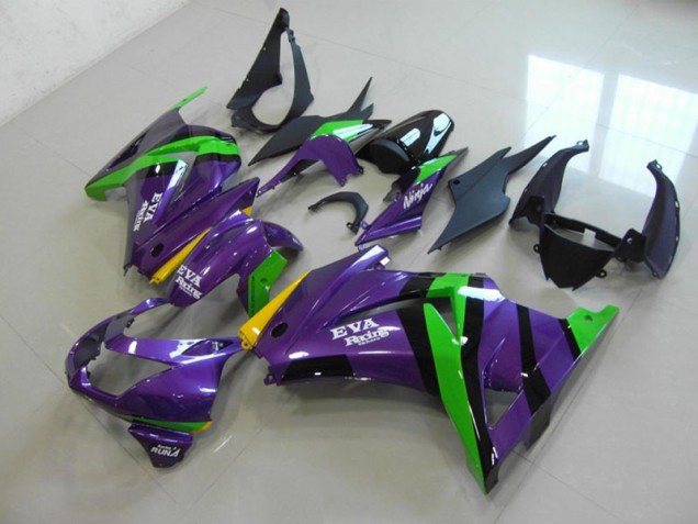 Lila EVA Rennen 08-12 ZX250R Motorrad Verkleidung Lila EVA Rennen 08-12 ZX250R Motorrad Verkleidung