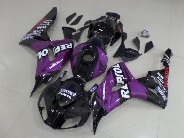 Lila Repsol 06-07 CBR1000RR Motorrad Verkleidung