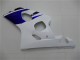 Weiß Blau Schwarz 2004-2005 Suzuki GSXR 600/750 Motorrad Verkleidung
