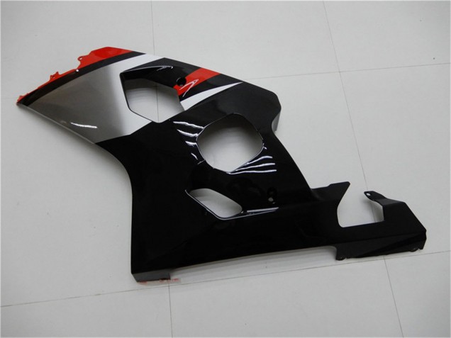Rot Silber Schwarz 2004-2005 Suzuki GSXR 600/750 Motorrad Verkleidung