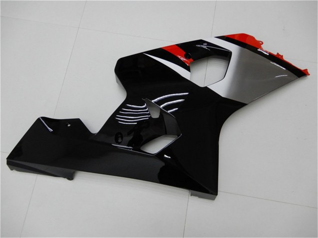 Rot Silber Schwarz 2004-2005 Suzuki GSXR 600/750 Motorrad Verkleidung