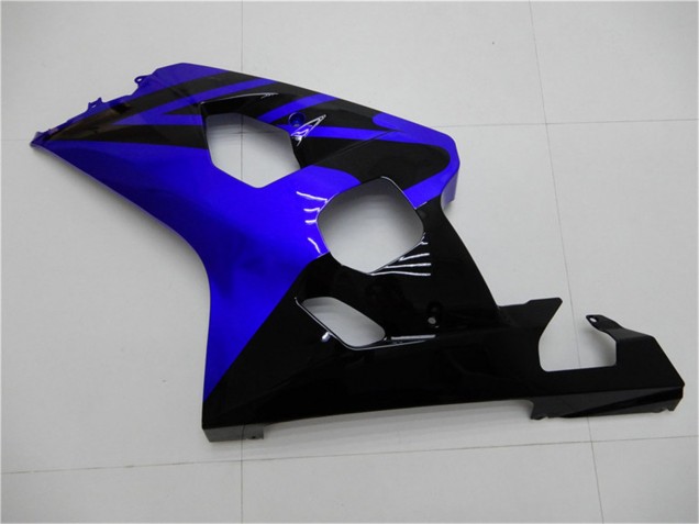 Blau Glänzendes Schwarz 2004-2005 Suzuki GSXR 600/750 Motorrad Verkleidung