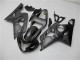 Grau Schwarz Flamme 2004-2005 Suzuki GSXR 600/750 Motorrad Verkleidung