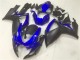 Blau Matt Schwarz 2006-2007 Suzuki GSXR 600/750 Motorrad Verkleidung