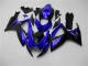 Blau Glänzendes Schwarz 2006-2007 Suzuki GSXR 600/750 Motorrad Verkleidung