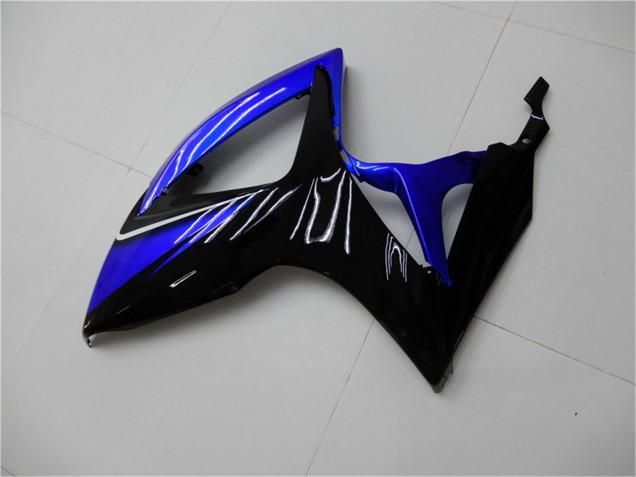 Blau Glänzendes Schwarz 2006-2007 Suzuki GSXR 600/750 Motorrad Verkleidung