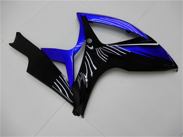 Blau Glänzendes Schwarz 2006-2007 Suzuki GSXR 600/750 Motorrad Verkleidung