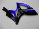 Blau Glänzendes Schwarz 2006-2007 Suzuki GSXR 600/750 Motorrad Verkleidung