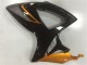Orange Glänzendes Schwarz 2006-2007 Suzuki GSXR 600/750 Motorrad Verkleidung