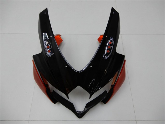 Orange Grau Glänzendes Schwarz 2008-2010 Suzuki GSXR 600/750 Motorrad Verkleidung