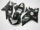 Glänzendes Schwarz 2000-2002 Suzuki GSXR 1000 Motorrad Verkleidung