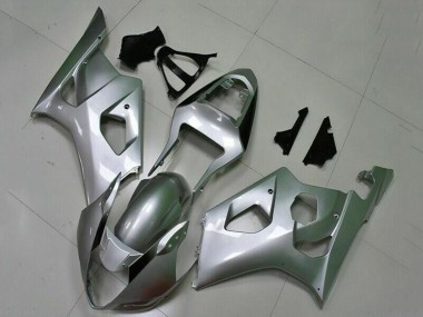 Silber 2003-2004 Suzuki GSXR 1000 Motorrad Verkleidung