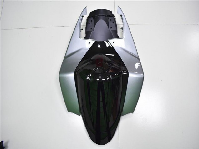 Glänzendes Schwarz Silber 2005-2006 Suzuki GSXR 1000 Motorrad Verkleidung