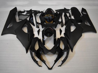 Glänzendes Schwarz Matt Schwarz 2005-2006 Suzuki GSXR 1000 Motorrad Verkleidungen Kit