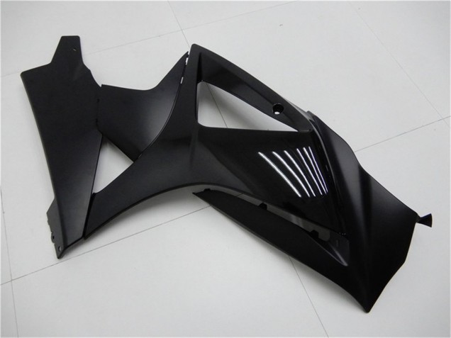 Glänzendes Schwarz Matt Schwarz Kein Aufkleber 2007-2008 Suzuki GSXR 1000 Motorrad Verkleidung