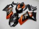 Orange Schwarz 2007-2008 Suzuki GSXR 1000 Motorrad Verkleidung