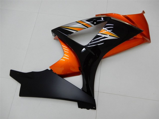 Orange Schwarz 2007-2008 Suzuki GSXR 1000 Motorrad Verkleidung