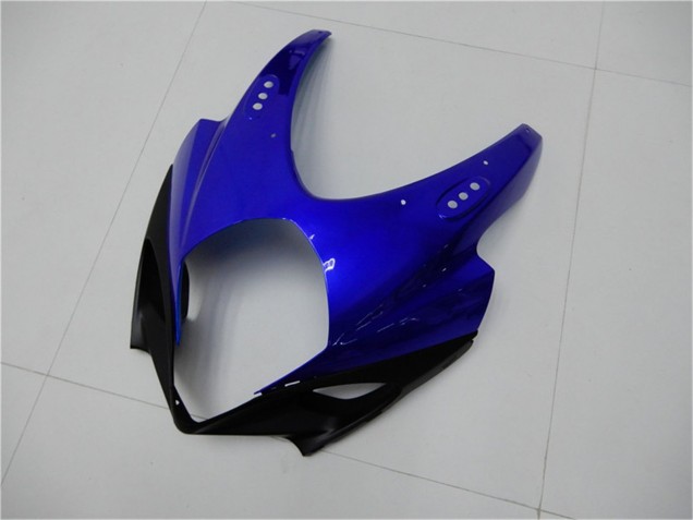 Weiß Blau Schwarz Kein Aufkleber 2007-2008 Suzuki GSXR 1000 Motorrad Verkleidung