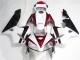 Weiß Rot Schwarz 2005-2006 Honda CBR600RR Motorrad Verkleidungen Kit