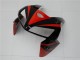 Rot Schwarz 2005-2006 Honda CBR600RR Abs Verkleidungen