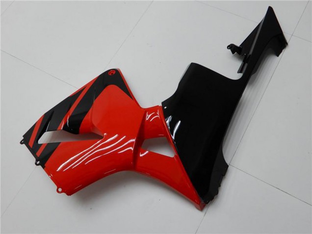 Rot Schwarz 2005-2006 Honda CBR600RR Abs Verkleidungen