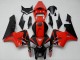 Rot Schwarz 2005-2006 Honda CBR600RR Abs Verkleidungen