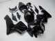 Glänzendes Schwarz 2005-2006 Honda CBR600RR Motorrad Verkleidung