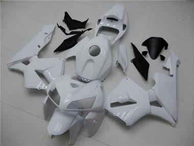 Glänzendes Weiß 2005-2006 Honda CBR600RR Motorrad Verkleidung