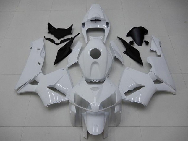 Glänzendes Weiß 2005-2006 Honda CBR600RR Motorrad Verkleidung