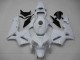 Glänzendes Weiß 2005-2006 Honda CBR600RR Motorrad Verkleidung
