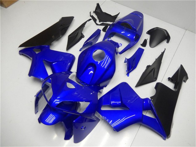 Blau Schwarz 2005-2006 Honda CBR600RR Motorrad Verkleidung