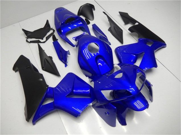 Blau Schwarz 2005-2006 Honda CBR600RR Motorrad Verkleidung
